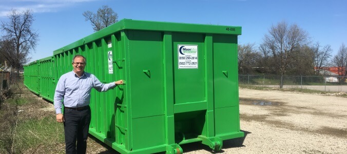 Large Dumpster Rental for Construction Site